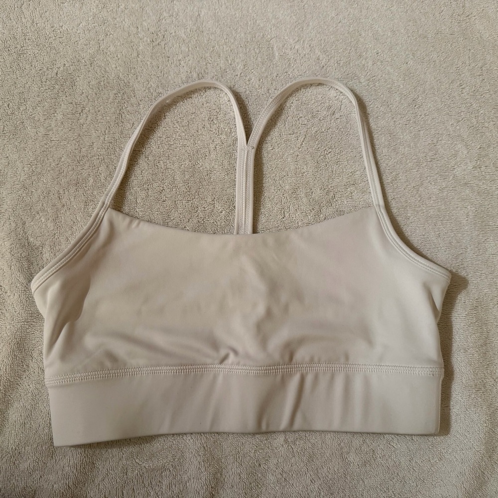 Lululemon White Sports Bra